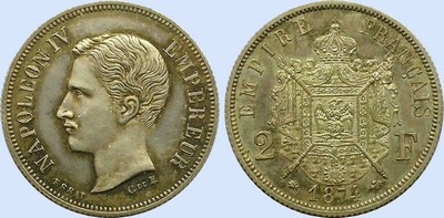 2 Francs NAPOLEON IV